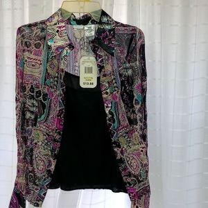 COPY - Cute Nwt boho 2 pc. Top and cami set